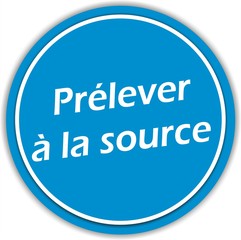 bouton prélever à la source