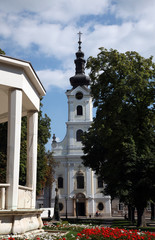 Cathedral of St. Teresa of Avila in Bjelovar, Croatia 