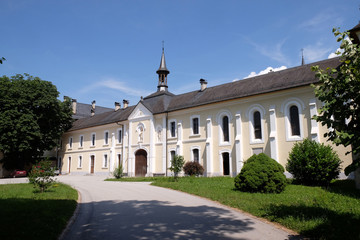 Carthusian monastery in Pleterje, Slovenia - obrazy, fototapety, plakaty