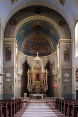 Basilica of the Sacred Heart of Jesus in Zagreb, Croatia