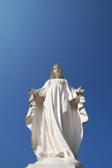 Fototapeta premium Our Lady, Memorial Church of the Passion of Jesus in Macelj, Croatia