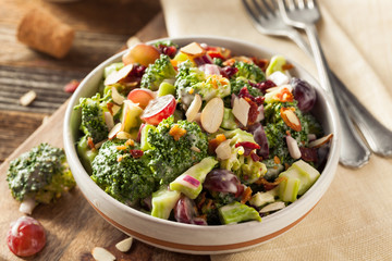 Homemade Green Broccoli Salad