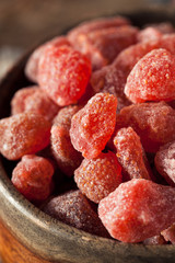 Organic Dry Sugared Strawberries