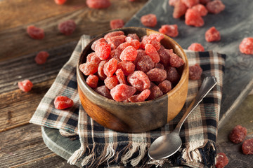 Organic Dry Sugared Strawberries