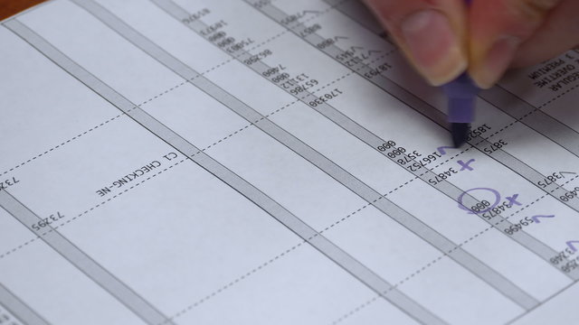 Accounting Sheet Checked and Faxed. 4k