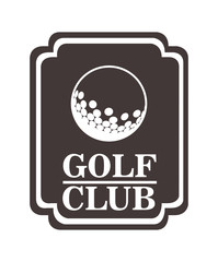 Fototapeta premium golf league design 