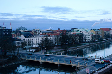Malmö Sweden skyline 