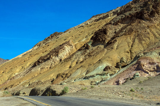 Death Valley National Park scenic Artist Drive