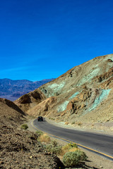 Death Valley National Park scenic Artist Drive