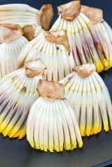 Banana flower - part of blossom of the banana tree