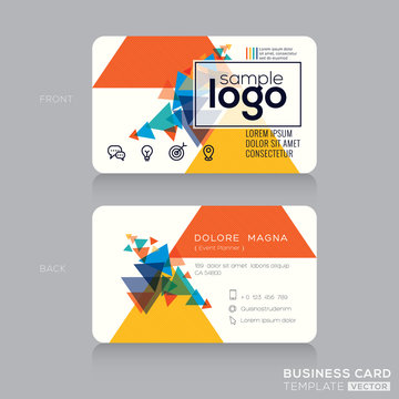 Abstract Modern Business card Template