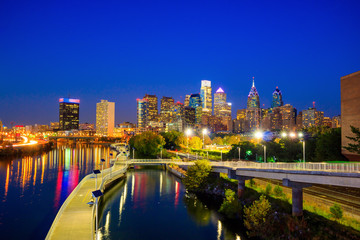 Downtown Skyline of Philadelphia