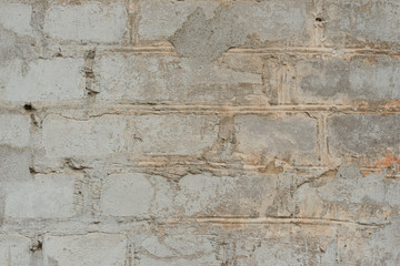 Brick texture with scratches and cracks