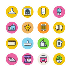 Appliances icons