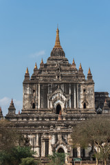 Fototapeta premium Thatbyinnyu temple The highest temple in Bagan, Myanmar