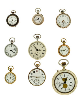 Set of vintage watches.