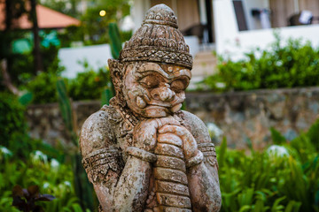 Traditional thai statue 