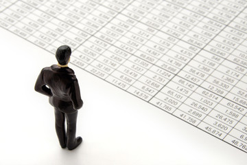 ビジネスイメージ―数値のチェック