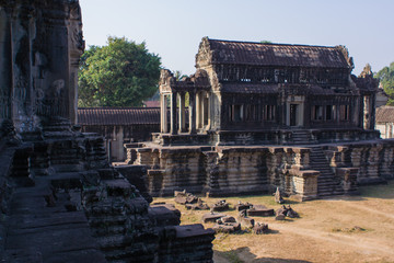 Angkor Wat temple in Cambodia.