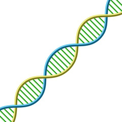 DNA symbol. Vector Illustration