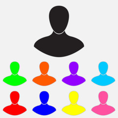 man color icons