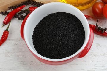 Dry nigella