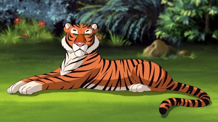 Fototapeta na wymiar Bengal Tiger Image
