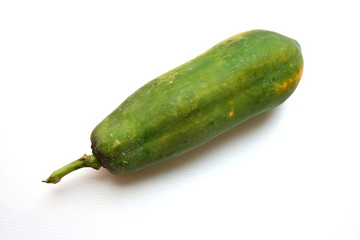 Raw green papaya