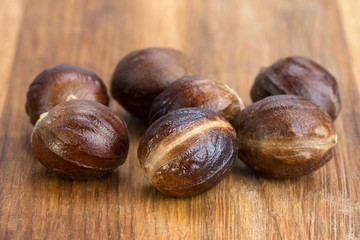 nutmeg in a shell