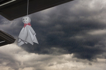 てるてる坊主の仕事 Before