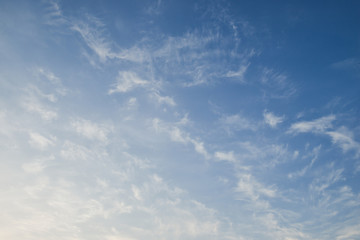 Obraz premium Soft and fluffy cloud formation
