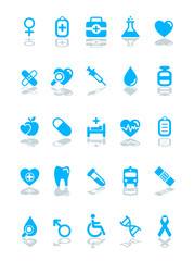 Icons Medizin