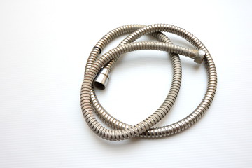 Old plumbing hose pipes