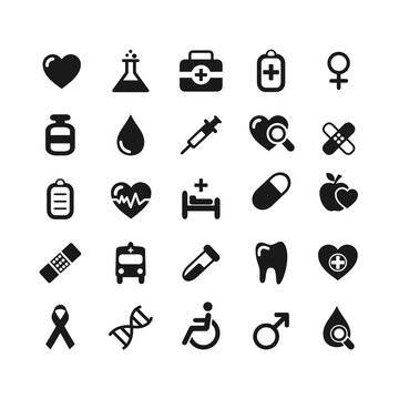 Icons Medizin