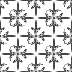 Fototapeta premium patterns on white background