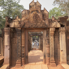 10th Century Citadel of the Women, Cambodia, main entrance