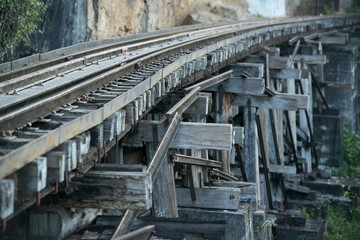THAILAND KANCHANABURI DEATH RAILWAY RIVER KWAI