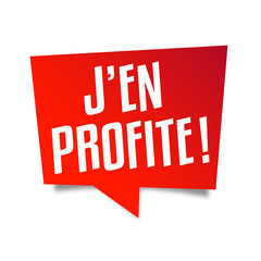 J'en profite !