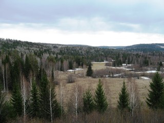 Весна в предгорьях Урала