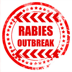 Rabies virus concept background