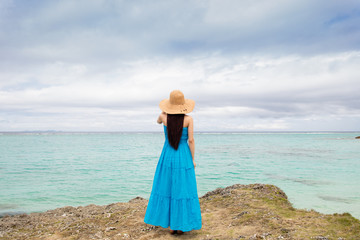 リゾート　女子一人旅
