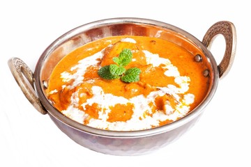 Indian chicken tikka Masala in Kadai