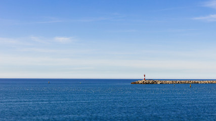 Lighthouse at the port