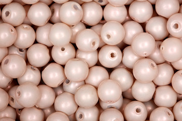 Pink beads for background and backdrop.