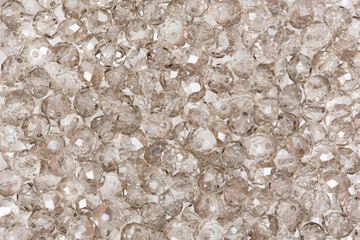 Glass beads texture. Hi res photo.