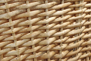 Abstrac Natural Wicker Background Or Texture