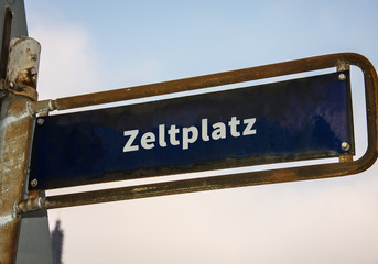 Schild 47 - Zeltplatz