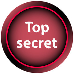 Icon top secret red