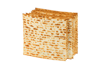 Matzo for pesach pile