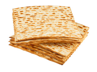 Matzo for pesach pile